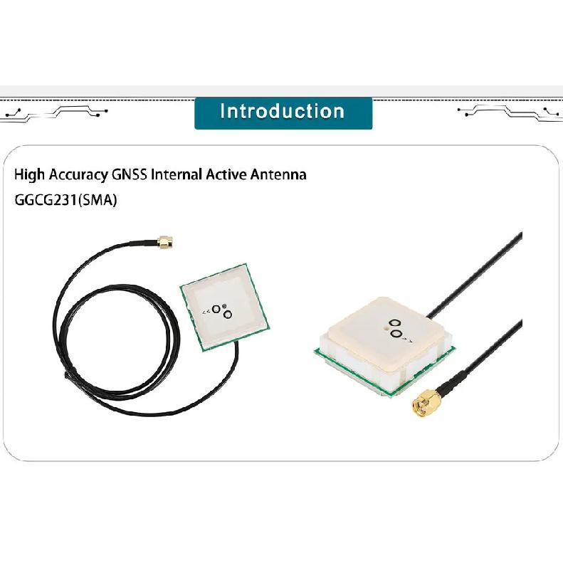 Antenne Haute Précision Multi-Bande GNSS L1 L5 RTK,multi LNA GPS/GLONASS/BEIDOU/GALILEO