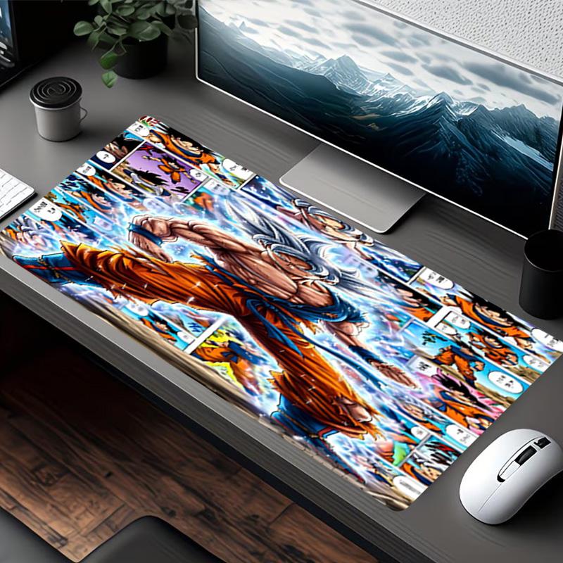 DRAGON BALL Print Mouse Pad, for Keyboard Pad Laptop PC Mat for Office Home Use, Desk Decor, Perfect Birthday Gift for Gamers