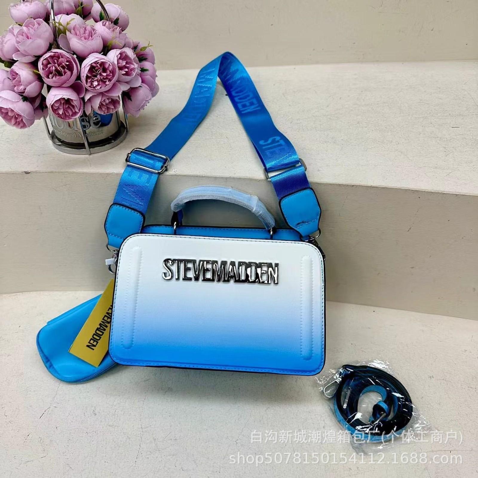 

Женская сумка, модная, индивидуальная, градиентная, сумка через плечо One Size синий