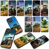 Farm Vehicle Tractor Wallpaper Phone Cover Case for Apple iPhone 16 15 14 Plus 13 12 Mini 17 Pro Max + 16E Air 16+ ProMax Casing