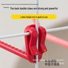 Nail-Free Grid Panel Hook for Wire Mesh Shelves - No-Drill Wall Storage Hooks for Kindergarten Display