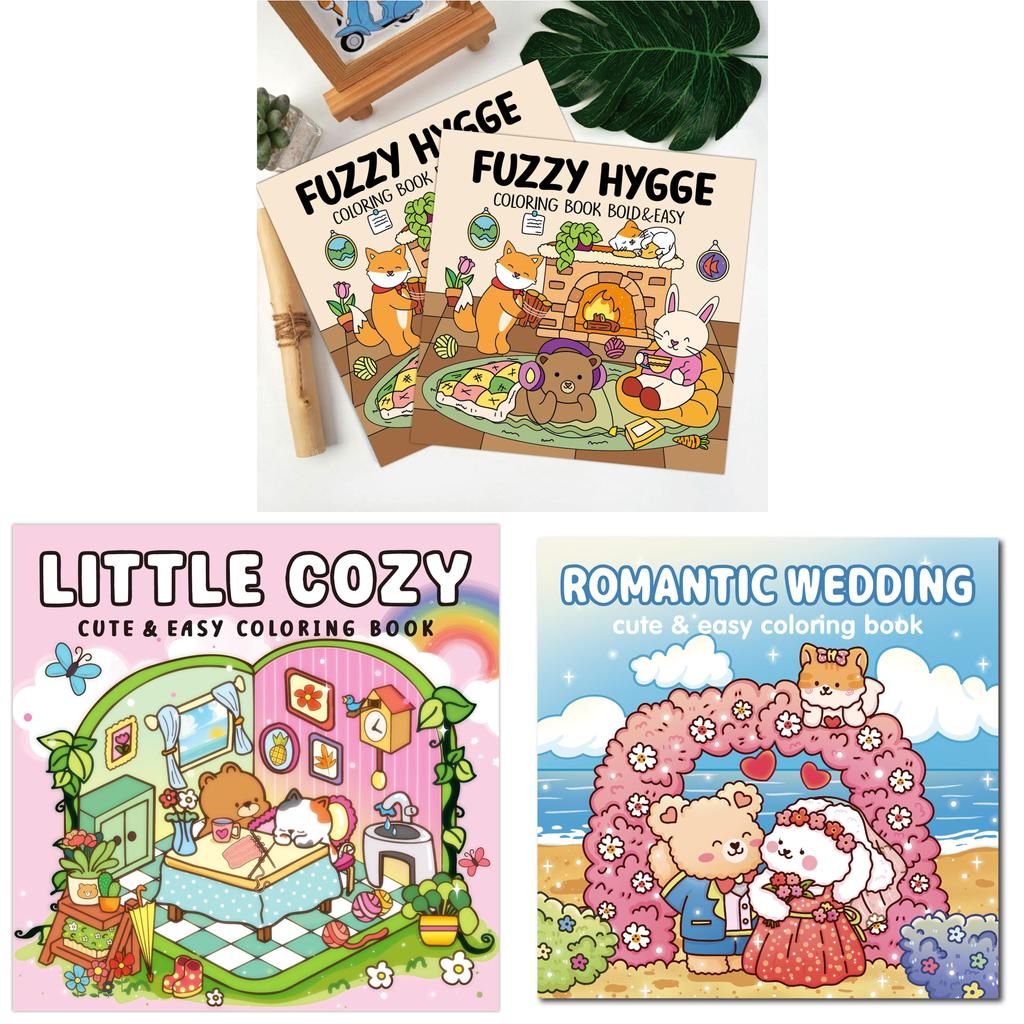 Food And Fruit Coloring Book For Kids With 40 Pages Cartoon Doodles For Children Ages 4 And Up