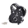 NIUWSRC MR24 Aluminium 21% Overdrive Billet Transmission Gearbox For 1/24 RC Crawler Axial SCX24 Deadbolt C10 Gladiator Bronco