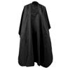 Professional Hair Cutting Apron Anti-Static Waterproof Salon Barber Hairdressing Gown Cape  Black