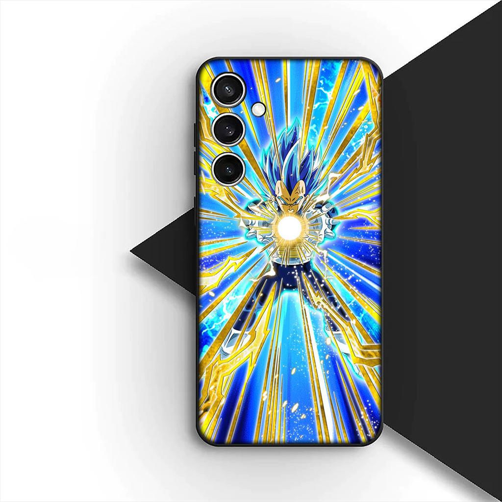 Cover for Motorola Moto G86 G57 E14 E15 G14 G34 G67 G84 G24 A54 G15 Power E22 Casing Phone Case Cartoon Dragon Gokus Ball Vegeta