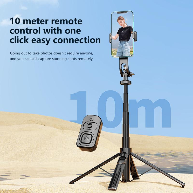 FANGTUOSI new Tripods For Mobile Phone Camera Holder Clip Smartphone Monopod With big light and microphone Stand For Phone