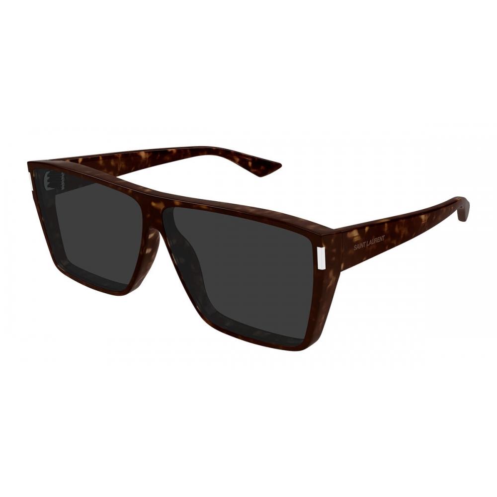 

Saint Laurent Unisex Sunglasses Sl 756 002 Dark Tortoise/64-9-140