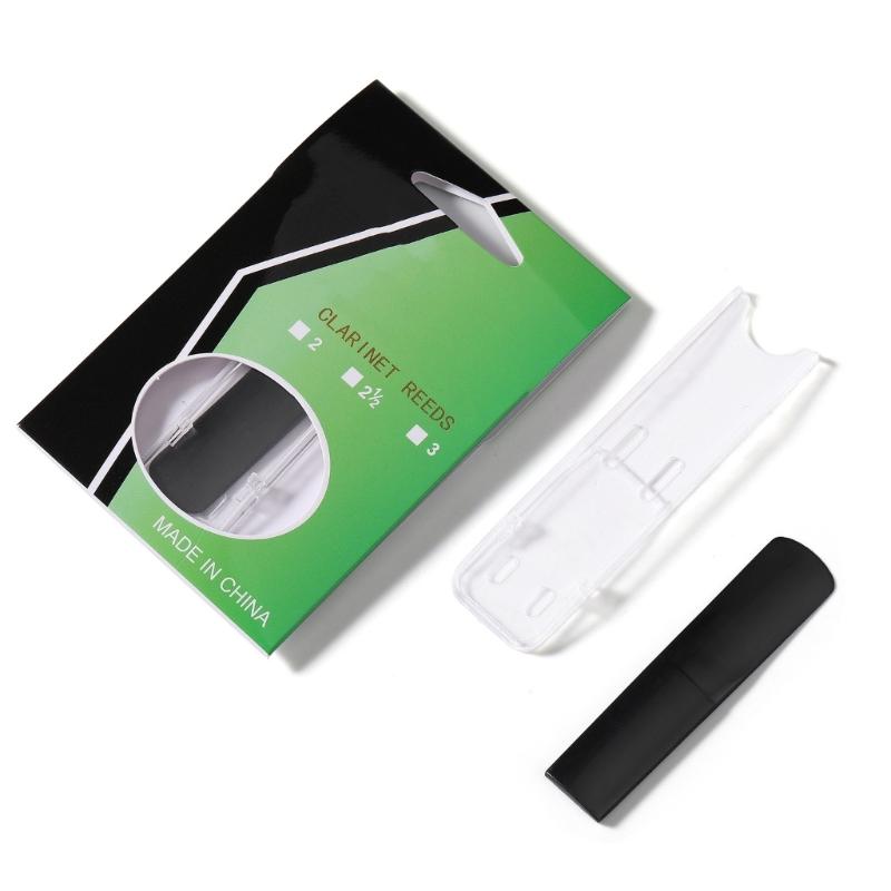 3Pcs Resin Clarinet Mouthpiece Reed Clarinet Replacement Reed Strength1.5/2.0/2.5 for Clarinet Reed Woodwind Accessories