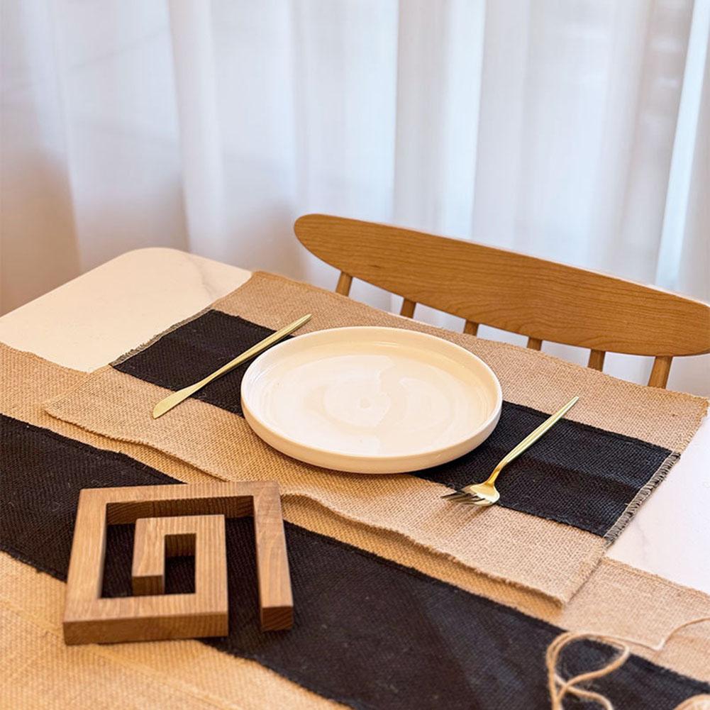 4 Stück Ölbeständige und wasserdichte Tischmatte 45*30cm Multifunktionale Beständige Esstischmatten Für Hotels, Küchen Dekoration