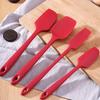 3/4/5Pcs Non-Stick Silicone Spatula Set Heat-Resistant Butter Spreader Jar Blender Cake Scraper Spatula Kitchen Cooking Baking