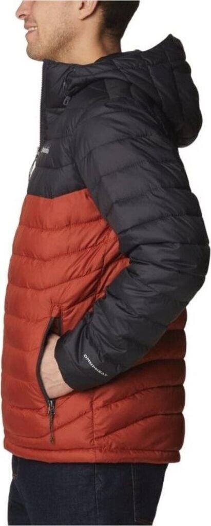 Куртка Columbia Powder Lite Hooded Jacket warp red/shark