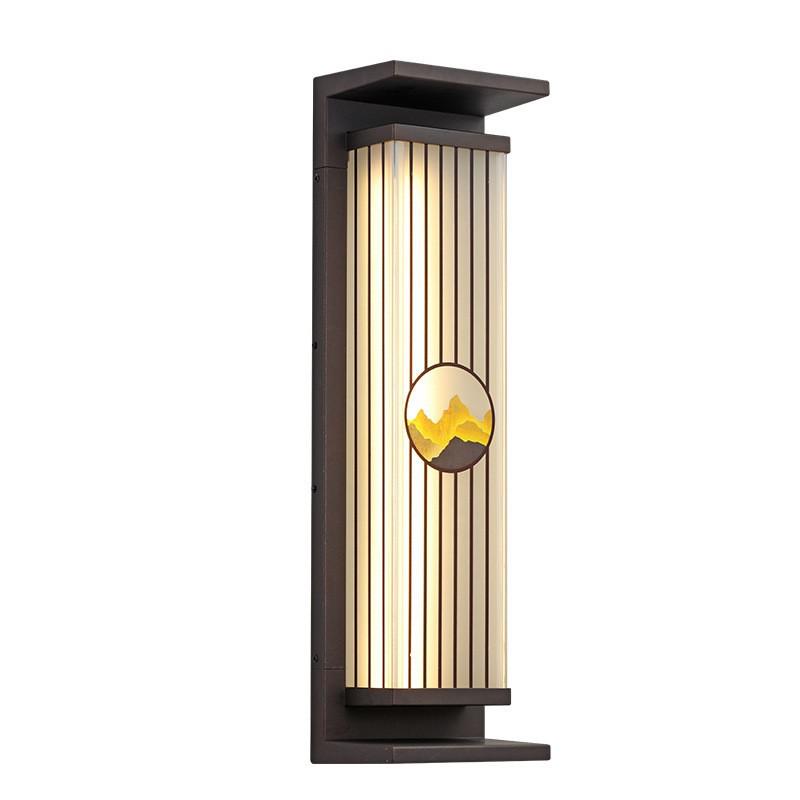 Solar Italian-Style Courtyard Wall Light – Waterproof, No Wiring Needed