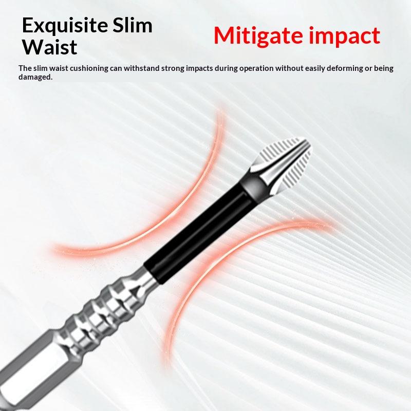 K5 Strong Magnetic Screwdriver High Hardness Bits Set Anti-Slip S2 Standard Non-Slip Cross Head Electric Screwdriver Set