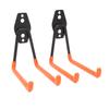 Garage Storage Hooks Orange Yellow Wall Type Metal Heavy Duty Garage Storage Hooks Shovels Brooms