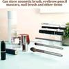 Plastic Eyebrow Pencil Holder Transparent Makeup Display Stand  Office Use