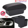 For Nissan Note Armrest Box For Nissan NOTE Car Armrest Interior Details Retrofit Parts Car Accessories Storage Box Ashtray