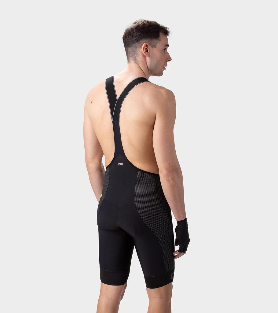 Ale Spodenki Rowerowe na Szelkach Letnie Niesamowicie Ostateczne Wyścigowe Proste Wyściełane RACE Męskie [Bardzo Odporne na Ścieranie Tkaniny, Mocne] Dopasowanie, Oddychające,