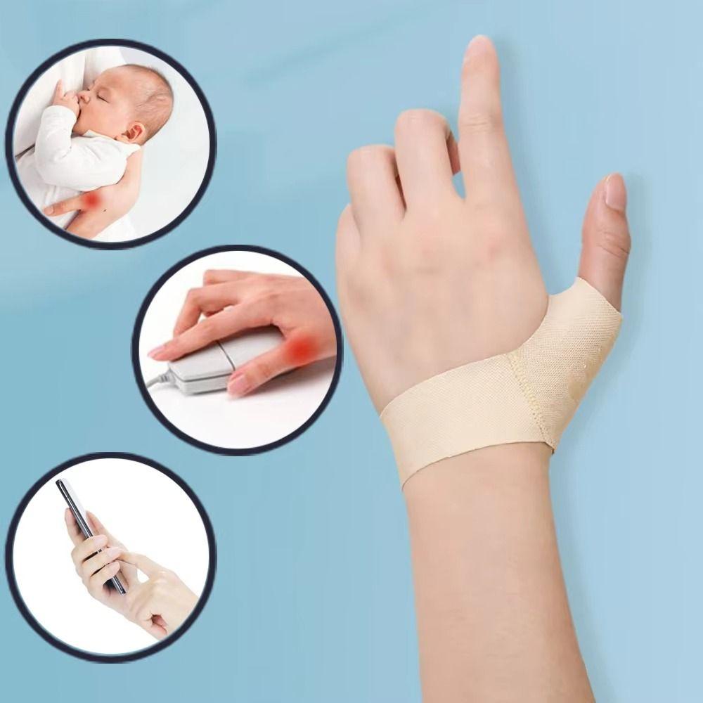 Elastic Thumb Protection Breathable Arthritis Support Sprain Relief  Mild Tenosynovitis