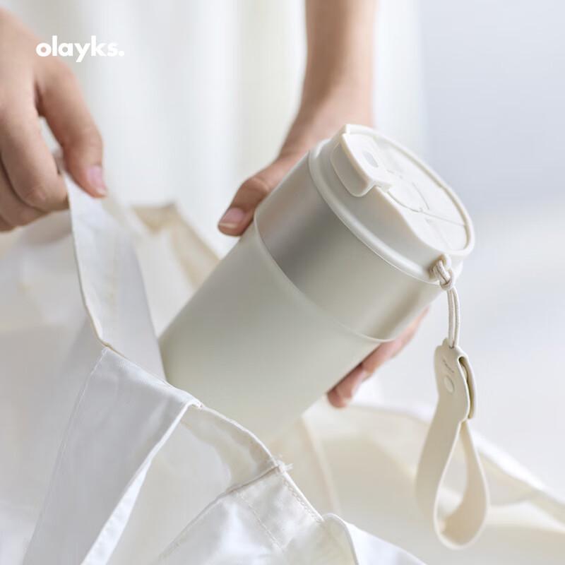 Olayks 316 Stainless Steel Insulated Coffee Water Tumbler with Straw