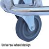 Langxi Stainless Steel Multi-function Linen & Cleaning Cart