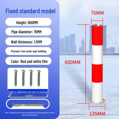 Fixed Reflective Parking Bollard