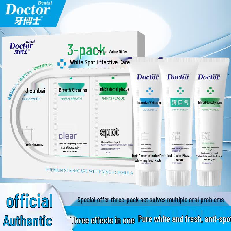 Dr. Oral Whitening & Care Toothpaste Set