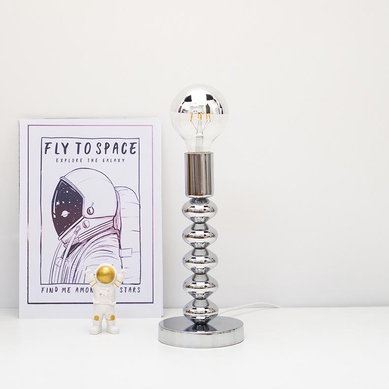 Retro Nordic LED Desk Lamp for Bedroom Bedside Bar Korean Ins Style Table Lamps  Decor Vintage Night Light Plug in Bauhaus Lamps