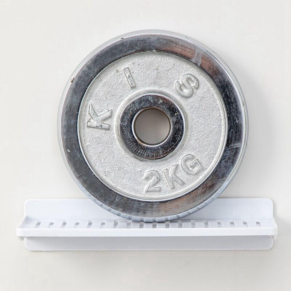 Prateleira de Banheiro Montada na Parede Rack de Armazenamento para Chuveiro Branco Organizador Porta Shampoo Cosméticos Organizador de Banheiro Cozinha