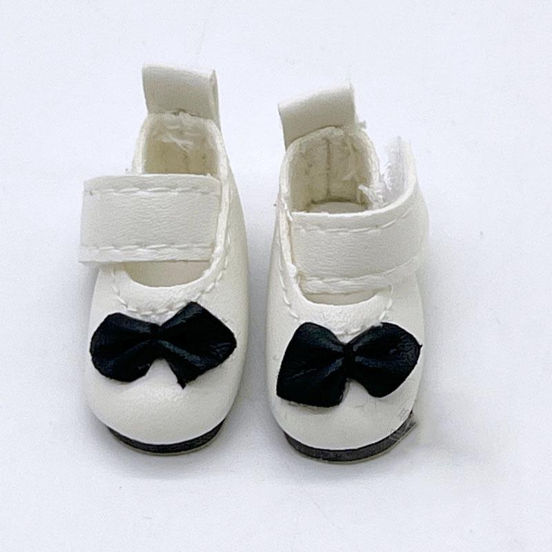 

1/6 Fashion Soldier Leather Shoes Height 30cm Girls Princess Doll Toys DIY Dress Up Accessories Shoes Bowknot Leather Shoes