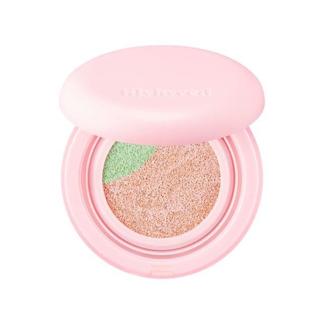 lilybyred - Dual Light Tone-up Cushion Peach Green