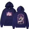 Japan Anime Hunter X Hunter Hisoka hettegenser med dobbeltsidig trykk Unisex dame unisexga fritidsgenser unisex mote overdimensjonerte sportsklær