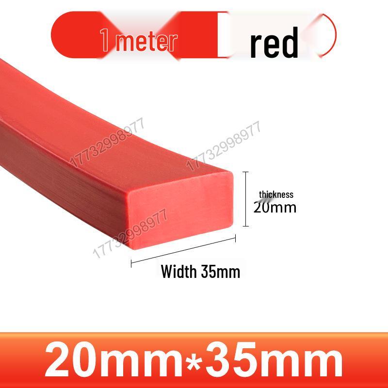 High-Temperature Resistant Transparent Silicone Rubber Sealing Strip