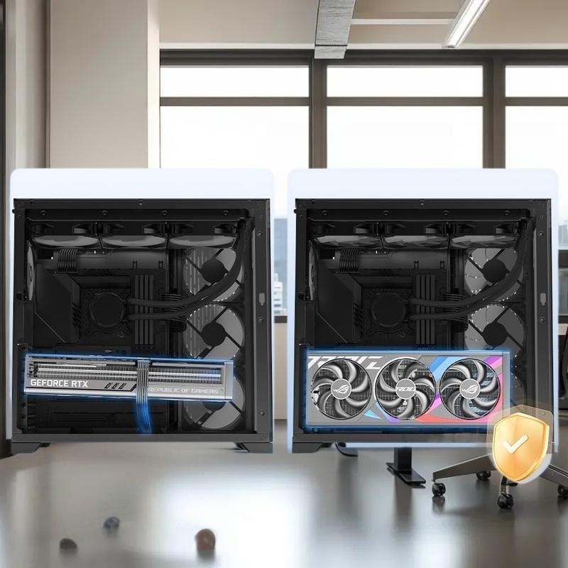 1 sada Externí dokovací stanice pro GPU Vertikální držák GPU 2/3 sloty Držák pro grafickou kartu s hardwarem Egpu Dock