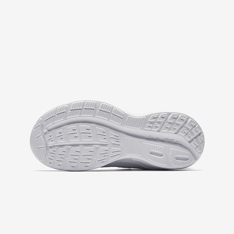 Anta Kids Synthetic Leather Fabric Fashion Versatile Trend Lightweight Shock Absorbing Breathable Low Top Running Shoes Kids Sneaker A12515503
