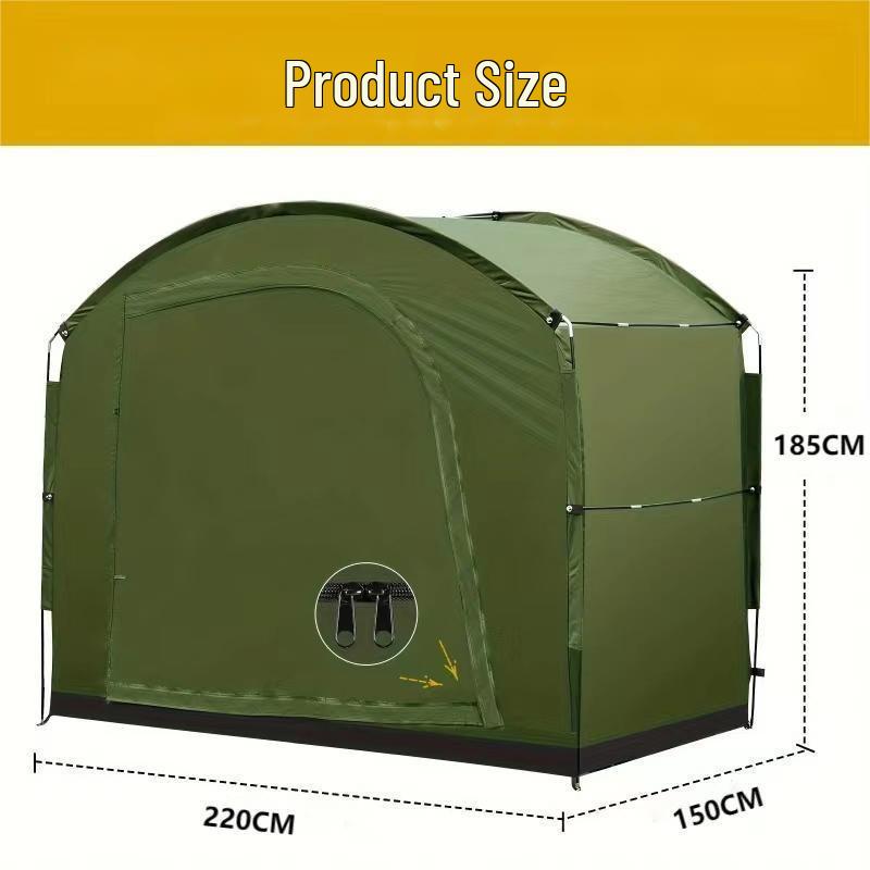 Cross-Border Large Portable Waterproof Bicycle Tent for Outdoor Camping
