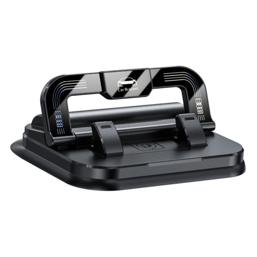 2-in-1 360° Rotation Dashboard Phone Holder for Car Number Plate Universal Mobile Phone Holder Support for Huawei iPhone Samsung