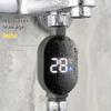 Home Water Shower Thermometer with Led Display 0℃~99℃ Water Accurate Temperature Measurement Waterproof Smart Meter Bathroom