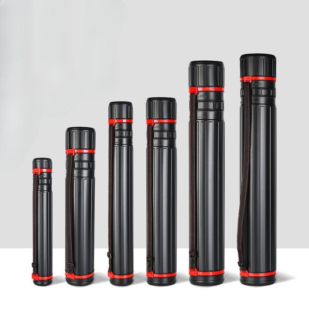 Telescoping Art Transport Tube Easy To Store Multipurpose Retractable Drawing Cylinder for Maps Canvas Traveling Designers