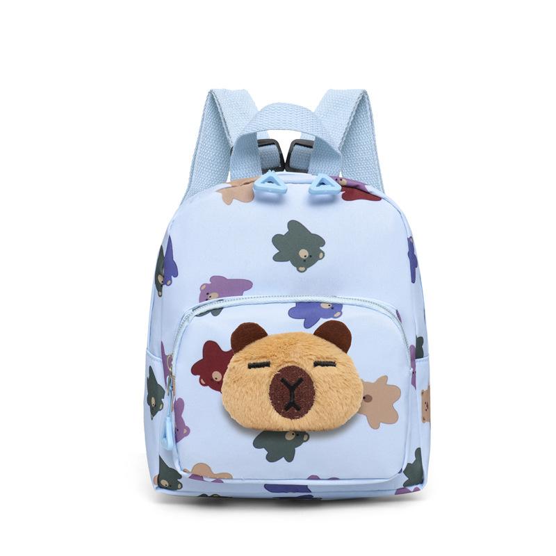 School bag children's backpack new love boy and girl spring outing change bag backpack