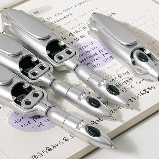 Office Ink Gel Pen Removable Refill Design Smooth Writing Ballpoint Pen Novelty Squid Transforming Pen Stationery Gift