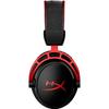 Casque Gamer Sans Fil - HyperX Cloud Alpha - pour PC - Noir &amp; Rouge