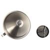 Wide Mouth Stainless Steel Funnels Detachable Strainer Funnel for Filling Small Bottles  Oil