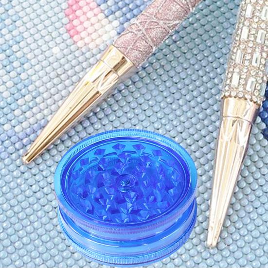 Large Capacity Diamond Painting Tray Wear-resistant Dust-proof Round Shape Point Drill Plate