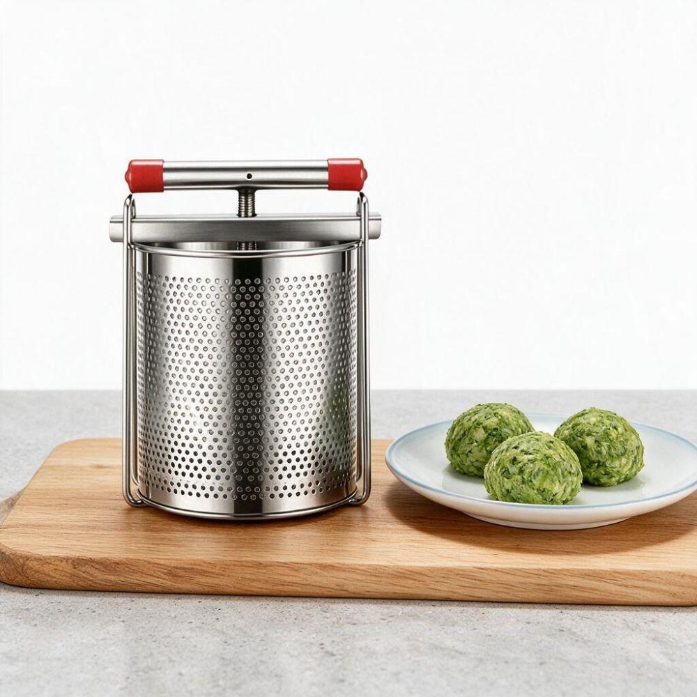 with Filter Bag Manual Juicer Stainless Steel Vegetable Squeezer Fruit Extractor Citrus