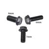 10 Stück Sägeblatt-Schraube M8 M7 M6 Linksgewinde Sechskant-Flansch 6mm/7mm/8mm Für Schneidmaschine Werkzeugteile Hohe Festigkeit und Härte