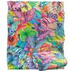 Royce McClure Butterfly Magic Colorful Silky Supersoft Blanket