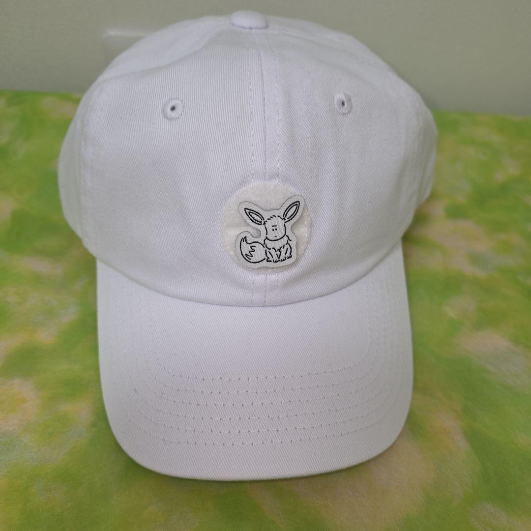 Used Pokemon Yu Nagaba Collaboration BEAMS Cap Eevee White