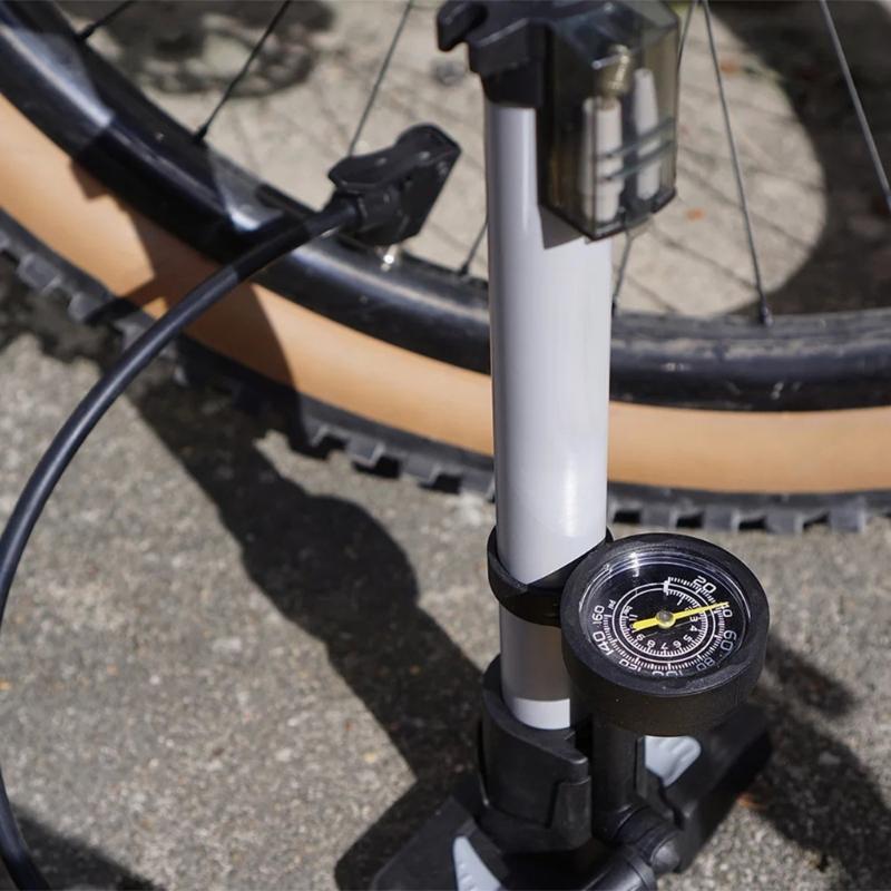 Floor Bicycles Pump 160PSI Highly Pressure Bicycles Tire Pump Tire Inflators Pump with Gauge for Mountain Bicycles