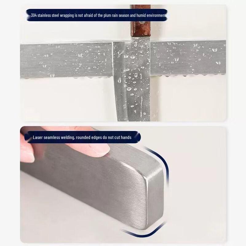 304 Stainless Steel Magnetic Wall Knife Holder