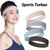 Seamless Elastic Sweatband Non Slip Moisture Wicking Fitness Headband Sweat Absorption Sports Headband Basketball Sports